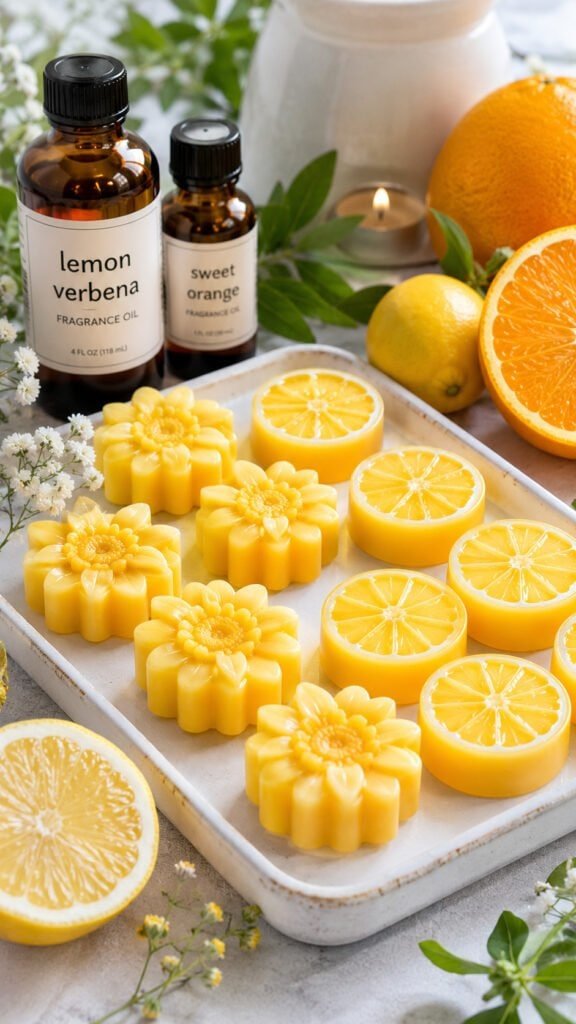 citrus fragrance wax melt
