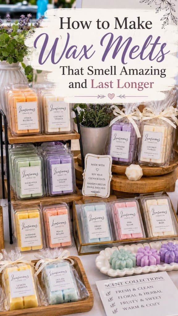 make wax melts business