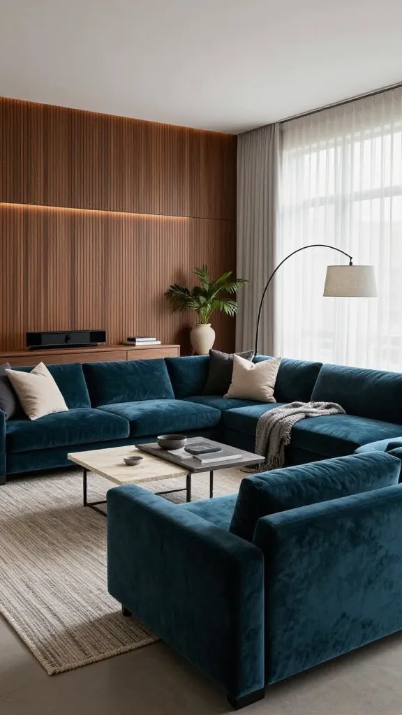 Item 8 - Teal and Walnut Interiors