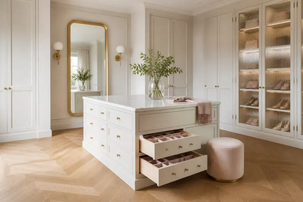 18 Dressing Room Ideas That Feel Organized and Stylish Now