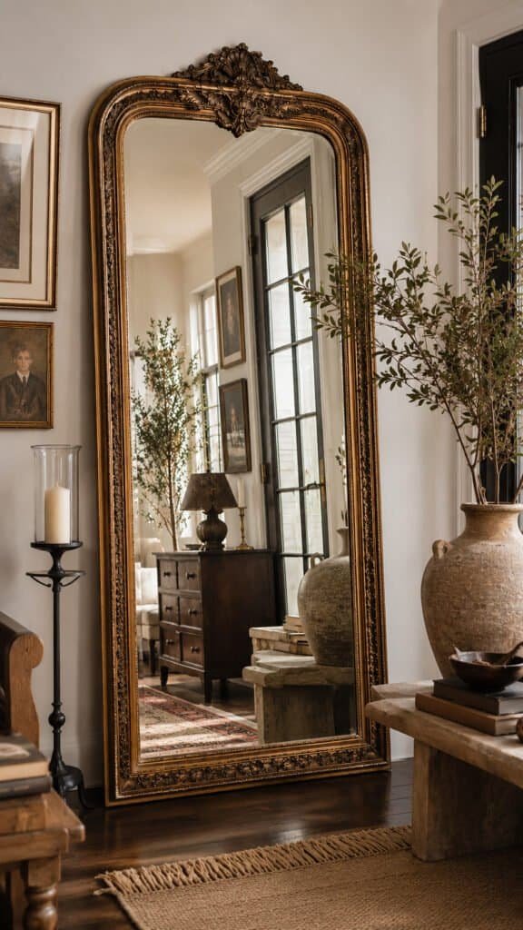 vintage mirror