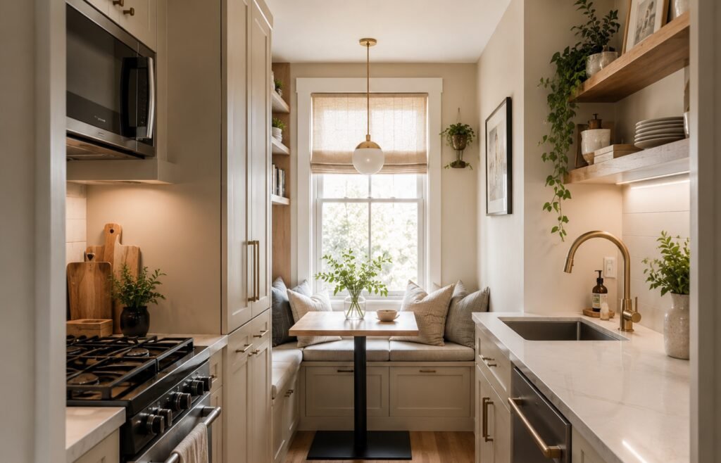 Cozy farmhouse kitchen