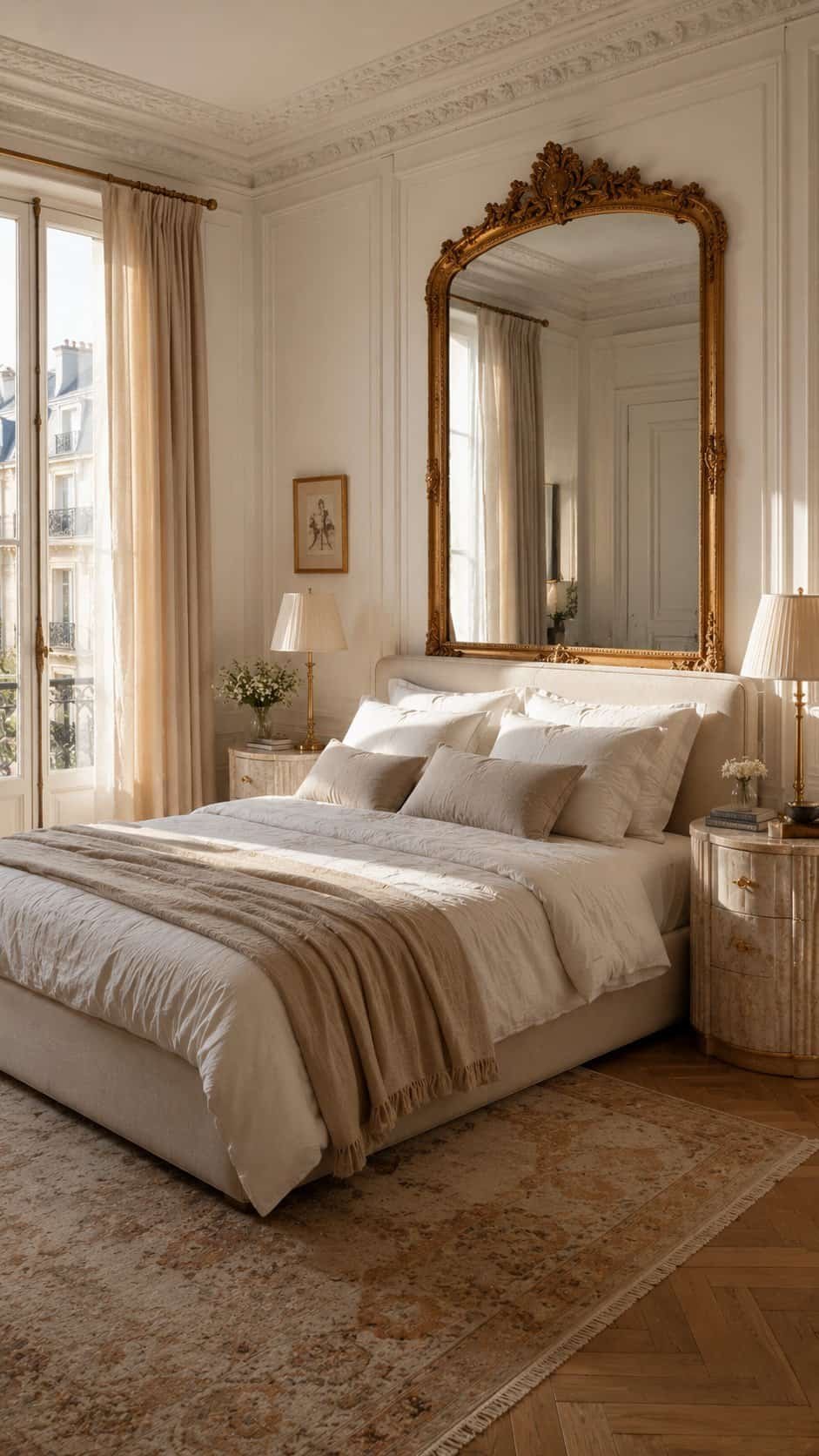 Parisian bedroom