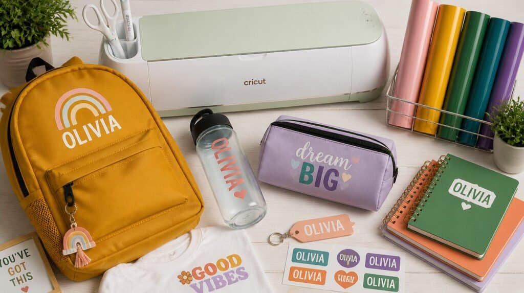 back-to-school Cricut projects