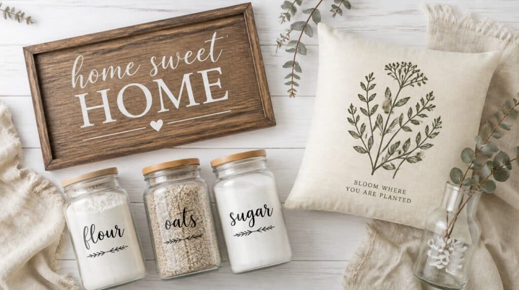 Cricut Home Decor Projects