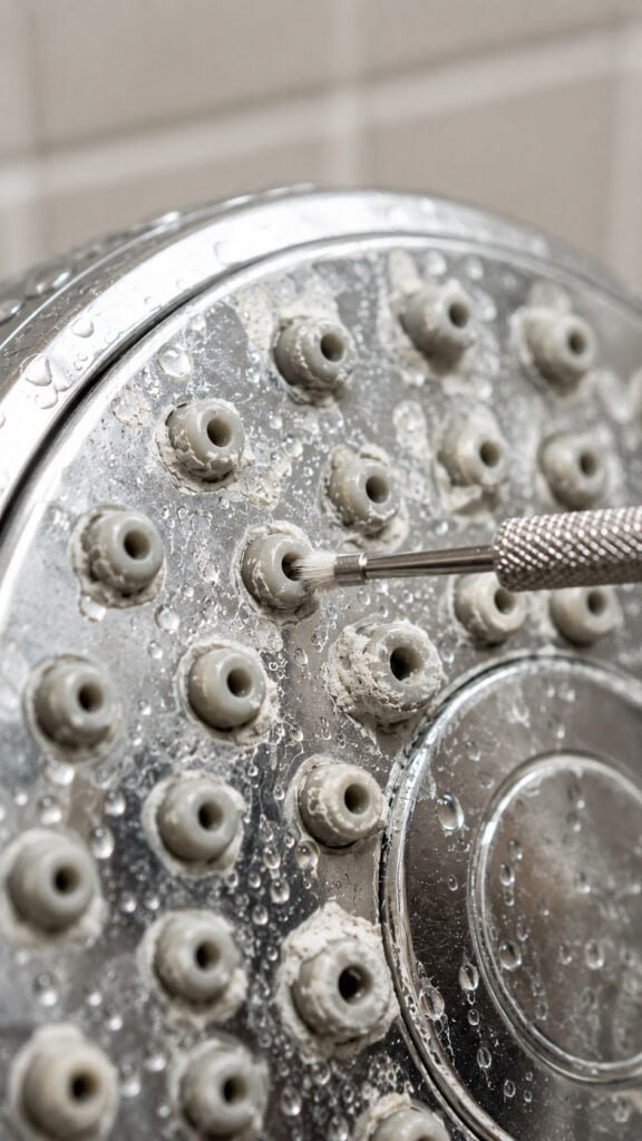 showerhead close-up
