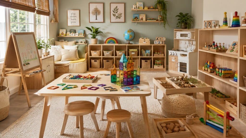 Montessori playroom