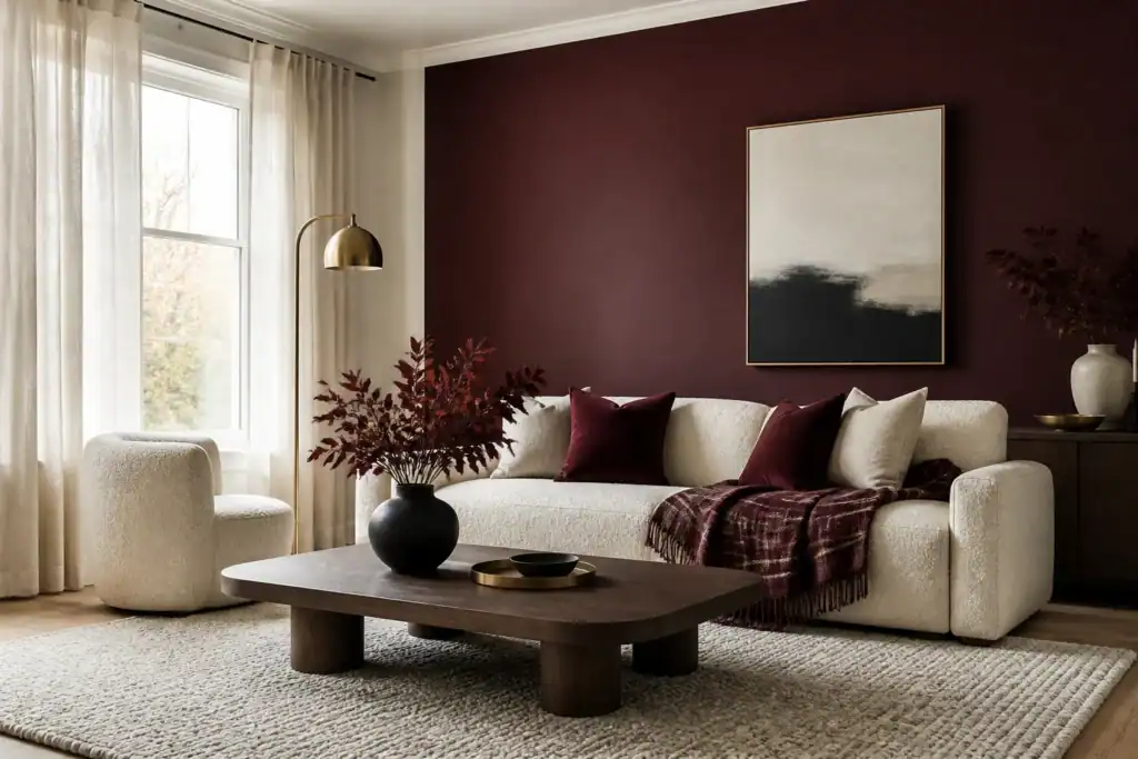 Steal These 14 Burgundy Fall Decor Ideas for a Rich, Moody Home