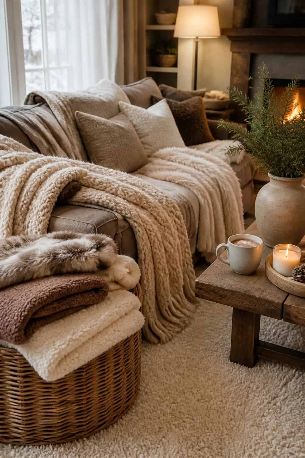 winter living room decor ideas -1
