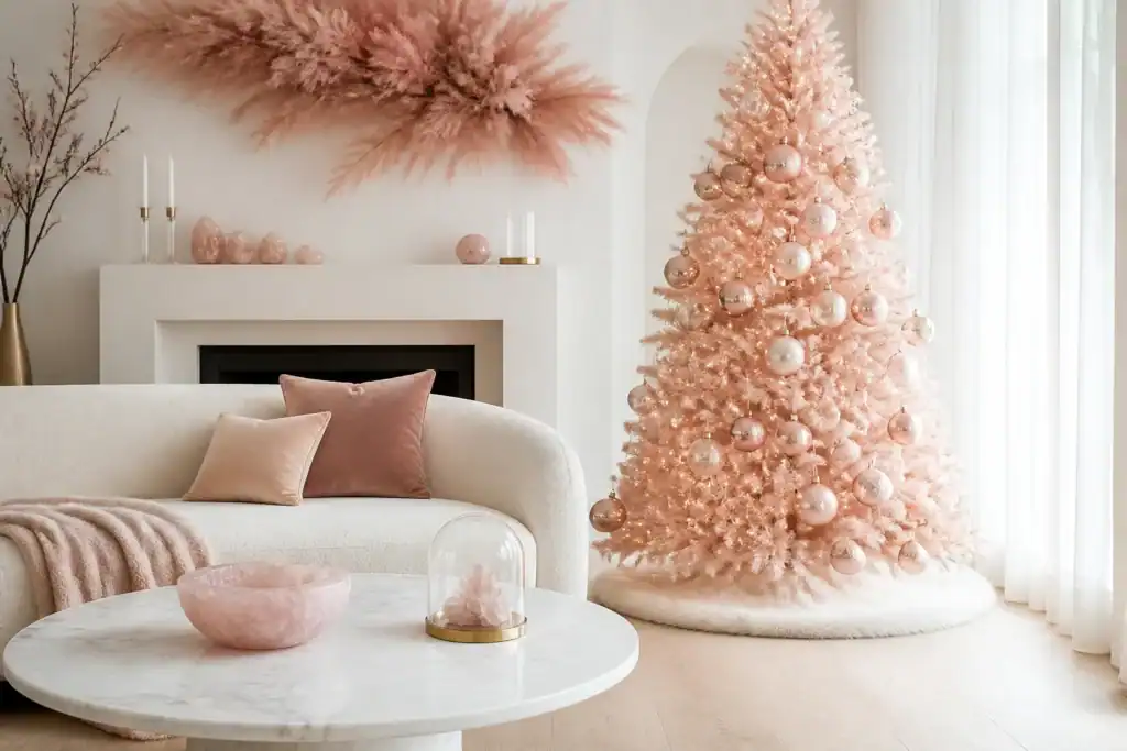 Viral 15 Pink Winter Decor Ideas That Break Every Traditional Holiday Rule