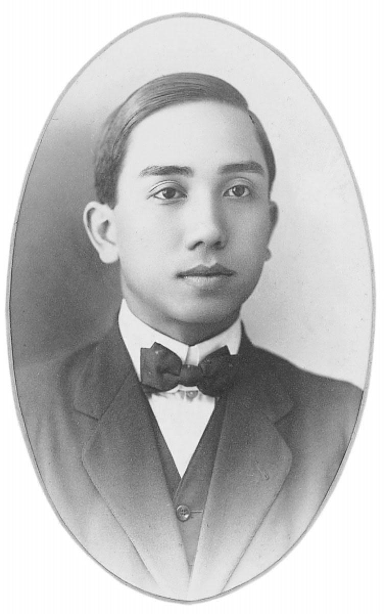 Vintage portrait of Lai Man-wai (1893–1953), the film pioneer of Xinhui lineage who made Hong Kong's first story short in 1913
