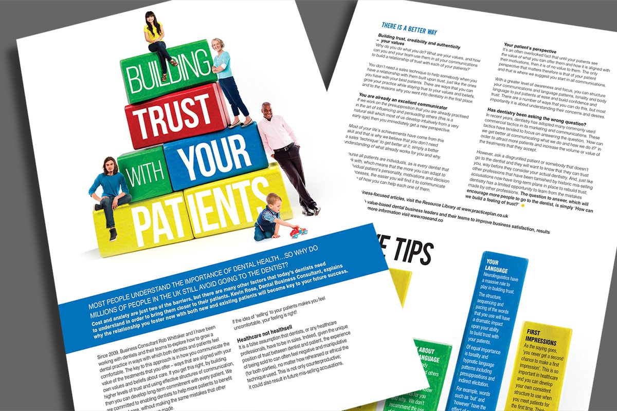 Building Trust with Your Patients - Advice from Kevin at Rose & Co