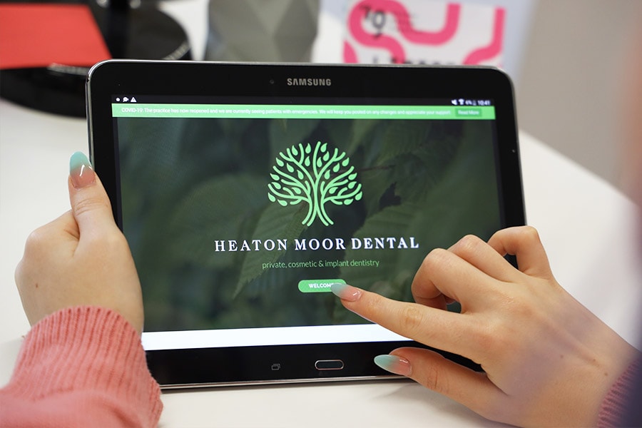 dental website design