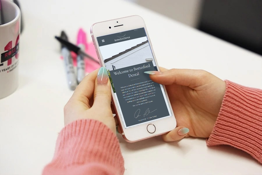 bottesford dentist web design