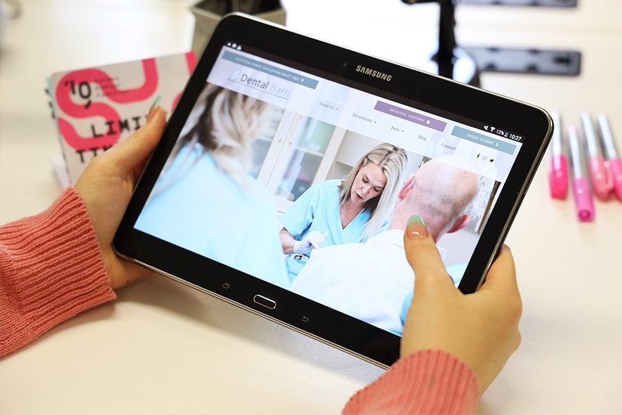 hailsham website design for dentists