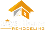 Logo with a house icon and the words 'Royal Home Remodeling'