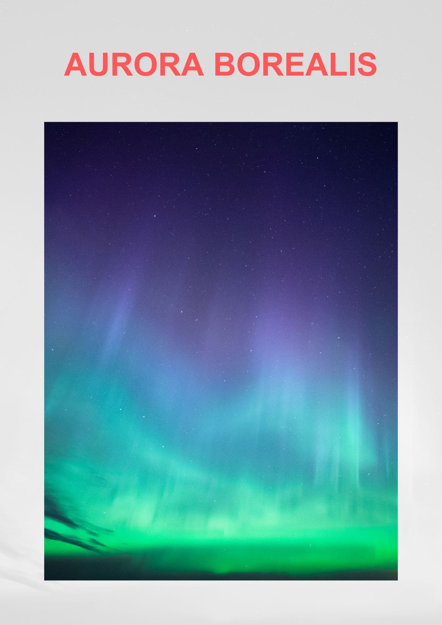 Spiritual Places in Iceland The ethereal green glow of the Aurora Borealis dancing across a star-filled night sky, creating a mesmerizing natural light show.