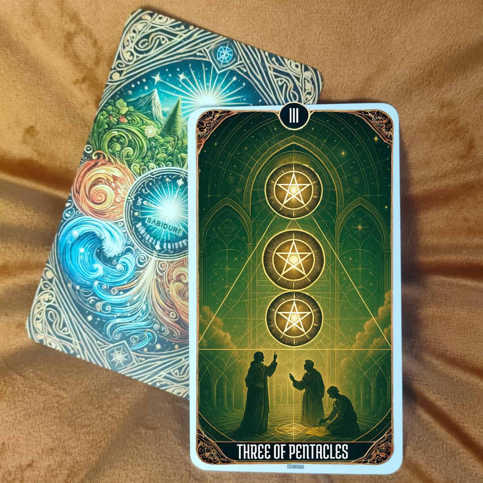 Three of Pentacles Tarot Card Meaning - Minor Arcana Tarot Card Meanings Three of Pentacles tarot