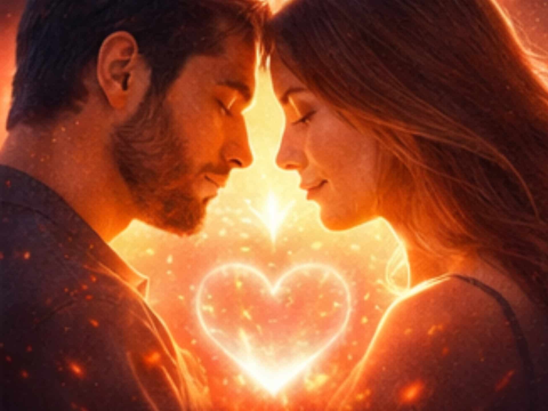Angel Number 3333 Meaning: Why You Keep Seeing 3333 Everywhere 3333 angel number meaning in love shown by a couple with glowing heart energy representing deep emotional and soul connection