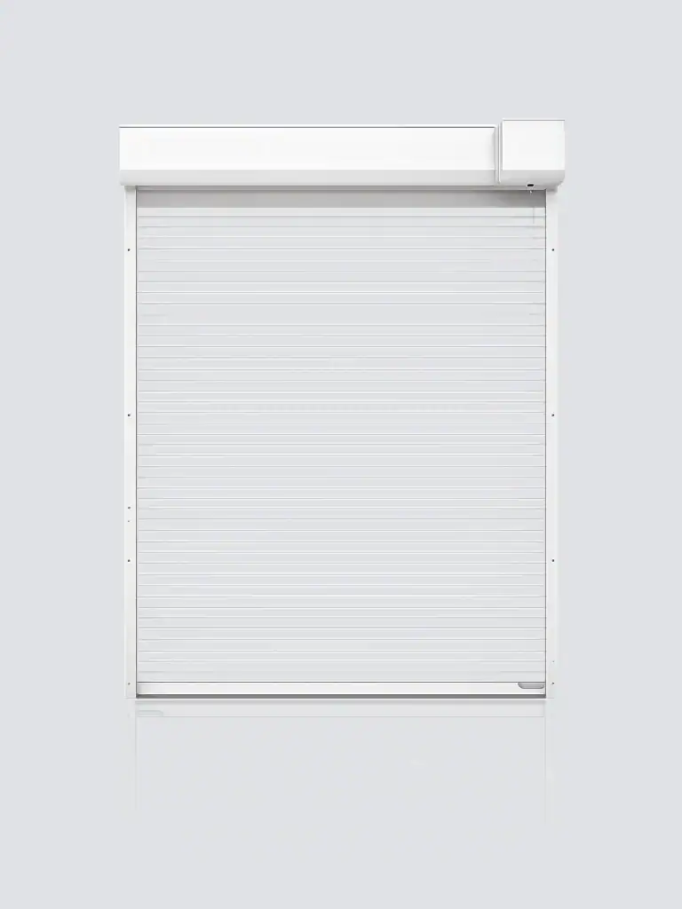 Safeguard industrial roller shutter door category icon for warehouses, shops and parking entrances.