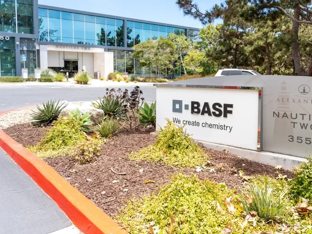 Industrial door project for chemical manufacturing facility client BASF
