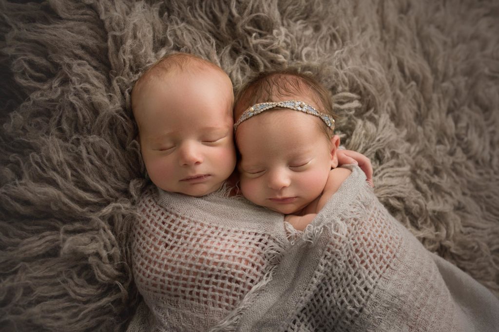 Raleigh Newborn Photographer | Sally Salerno Photography twins
