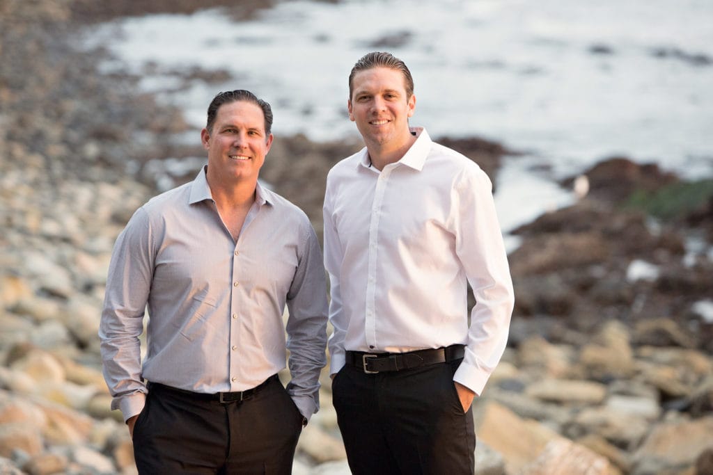 Photo of Mike Harper and Peter Hazdovac of San Pedro California