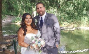 Photo of Wedding of Monique and Andrew Ursich in San Pedro California (Photo by Kelly Huljev)