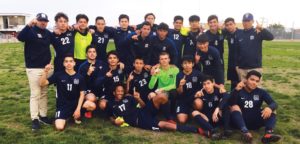 Photo of Mary Star of the Sea High boys soccer team 2018-19 (Photo by Jamaal K. Street)