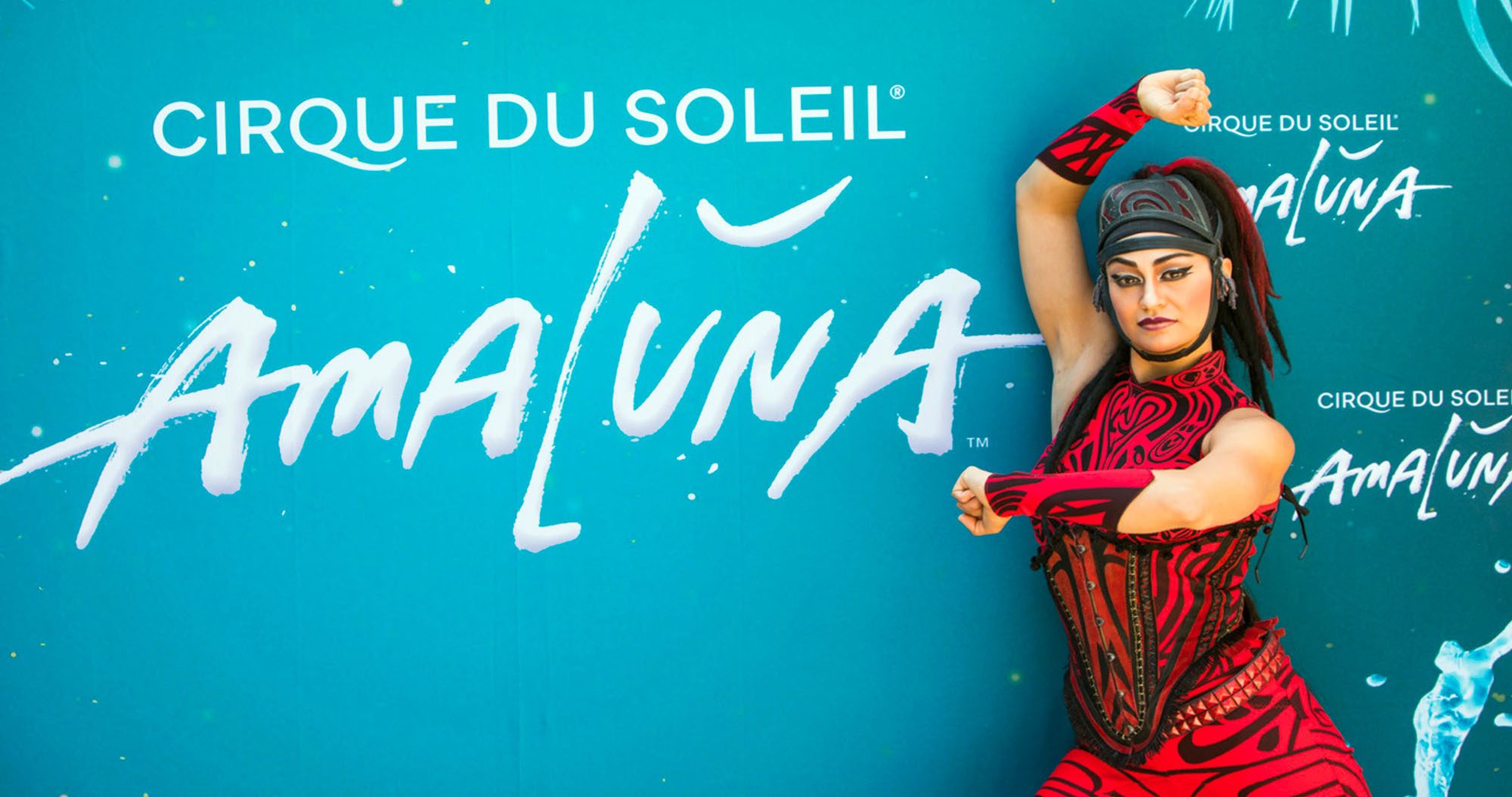 Photo of Amara Defilippo a performer in the Cirque du Soleil show Amaluna