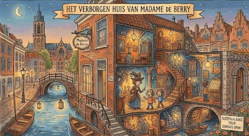 Het verborgen huis van Madame de Berry, een onbekend en bizar huis