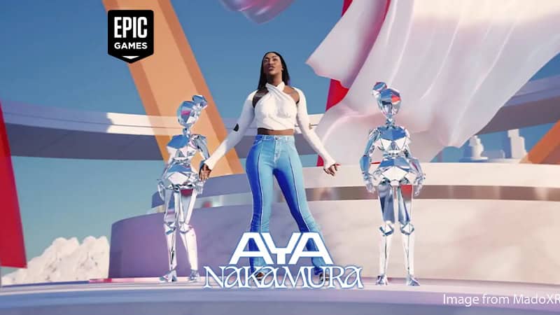 3D scanning studio for gaming character creation, featuring a female avatar and holographic robots in a futuristic environment. High-precision 3D modeling for gaming, VR, and digital art.