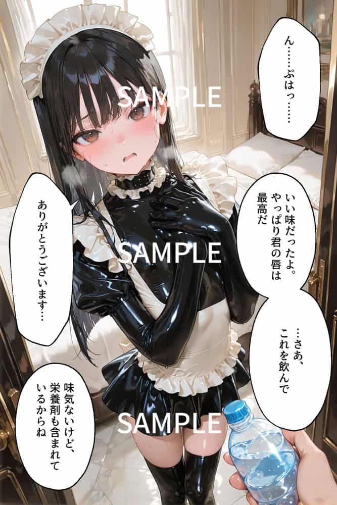 イラマスクで生活するラバーメイド|日常編 hitomiエロ漫画raw(同人誌)無料サンプル画像008