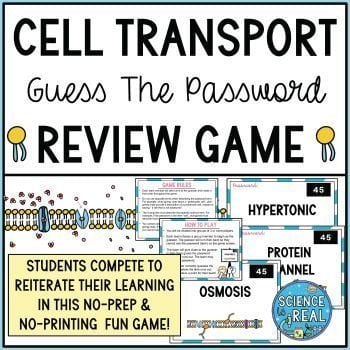 cell transport review game