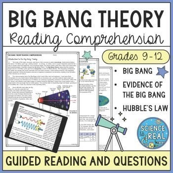 Big Bang Theory Reading Comprehension