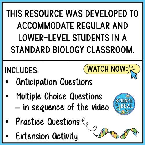 DNA Replication Amoeba Sisters Video Handout
