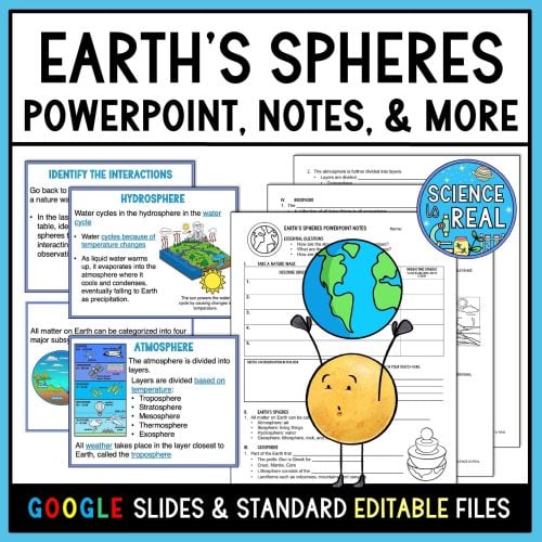 Earth's Spheres PowerPoint