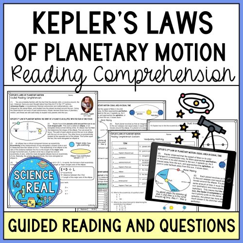 Kepler's Laws Reading Comprehension