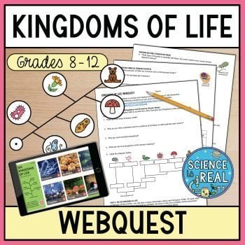 kingdoms of life webquest