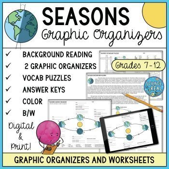 seasons graphic organizer