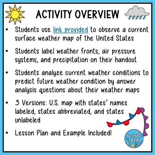 weather map activity