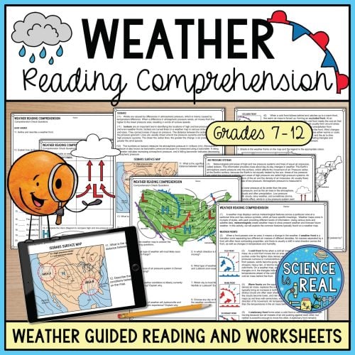 weather reading comprehension