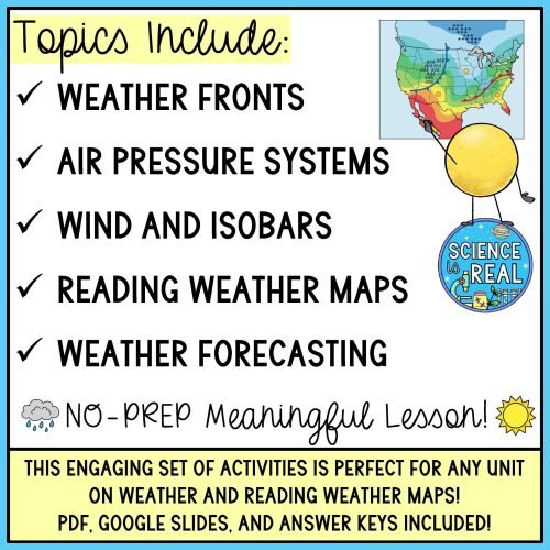 weather reading comprehension