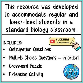 Cells Amoeba Sisters Video Handout - Image 3