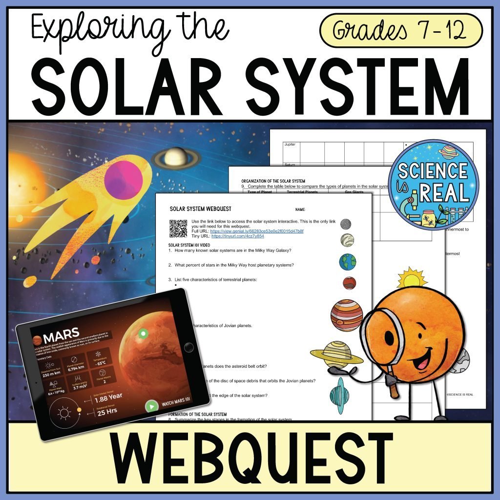 Solar System Webquest