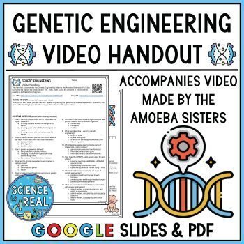 genetic engineering amoeba sisters video handout