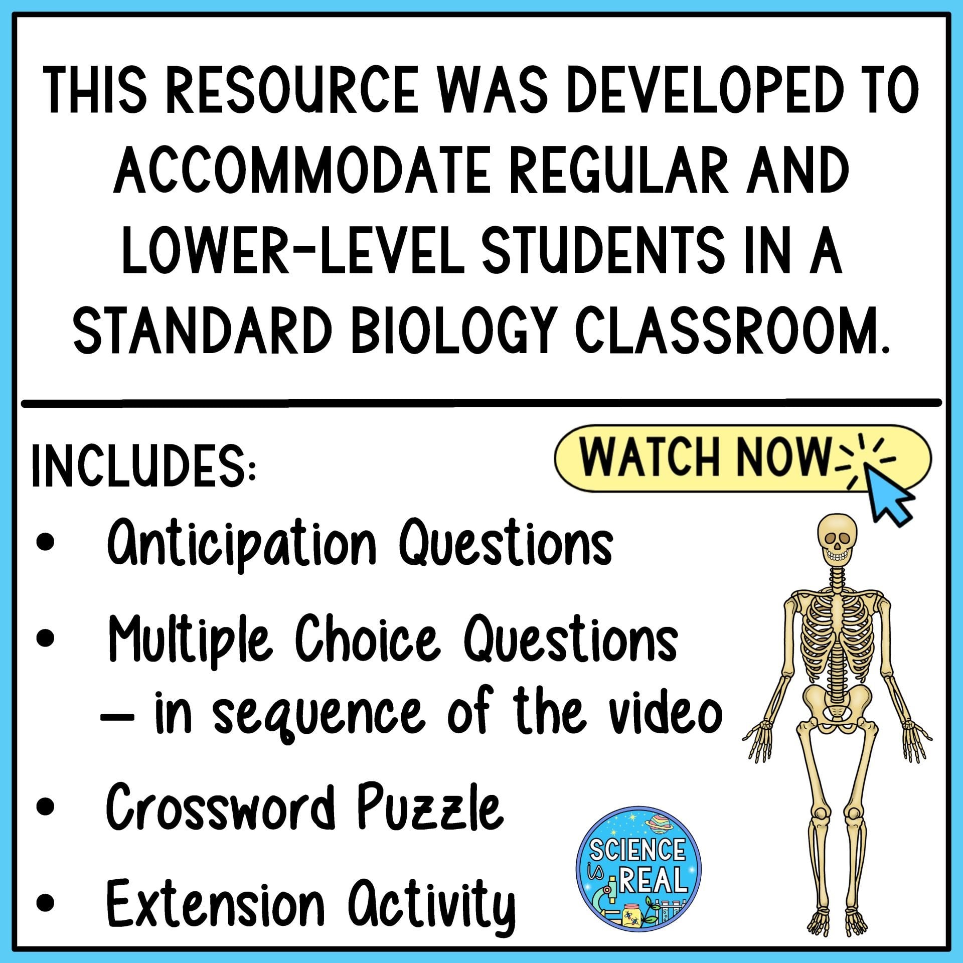 Skeletal System Amoeba Sisters Video Handout