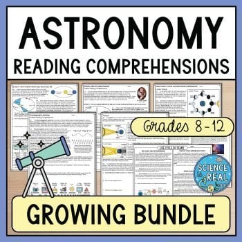 astronomy reading comprehension