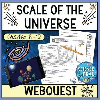 scale of the universe webquest