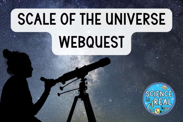 scale of the universe webquest